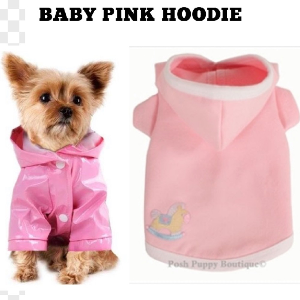 NWOT🐶Ruff Ruff Couture🐶 baby pink hoodie